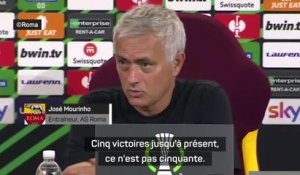 Roma - Mourinho agacé par un traducteur trop bavard