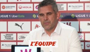 Gourvennec : « Je trouve la défaite sévère » - Foot - L1 - Lille