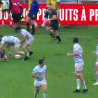 TOP 14 - Essai de Juan IMHOFF (R92) - Biarritz Olympique - Racing 92 - J03 - Saison 2021/2022
