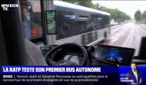 La RATP expérimente son premier bus autonome