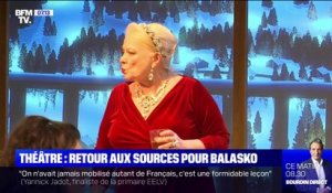"Un chalet à Gstaad": Josiane Balasko se confie sur son retour sur scène à Paris