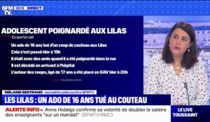 Seine-Saint-Denis: un adolescent de 16 ans tué d'un coup de couteau aux Lilas