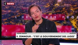 Sophie Obadia sur Eric Zemmour et les juges : «Il y a 2 poids 2 mesures, dirait-il que le juge a eu tort» au sujet des Harkis ?