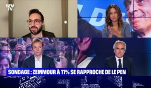 Sondage: Zemmour à 11% se rapproche de Le Pen - 21/09