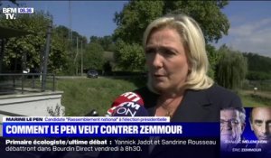 2022: Marine Le Pen pense qu'Éric Zemmour "n'a aucune chance d'être élu"