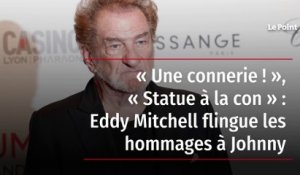 « Une connerie ! », « Statue à la con » : Eddy Mitchell flingue les hommages à Johnny