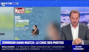 Les photos choc d'Éric Zemmour dans Paris Match agitent les réseaux sociaux