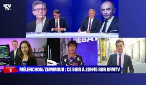 Story 1 : Débat entre Jean-Luc Mélenchon et Éric Zemmour ce soir à 20h45 sur BFMTV - 23/09