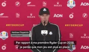 Ryder Cup - Fitzpatrick : "La différence avec 2018 ? Je frappe plus loin"