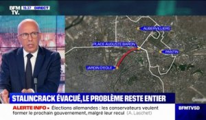 Éric Ciotti sur le crack à Paris: "Il faut qu'il y ait des services en milieu hospitalier qui traitent de manière plus permanente les toxicomanes"