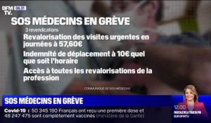 SOS Médecins en grève pendant 24h pour demander la revalorisation des tarifs des visites