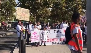 Marseille. Elèves infirmiers, aides-soignants manifestent pour des locaux décents