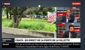 Incident - Crack: L'équipe de "Morandini Live" prise à partie en direct sur CNews Porte de la Villette par des toxicomanes - Les forces de l'ordre interviennent - VIDEO