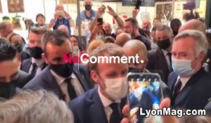 Incident au Salon de la restauration : le président français visé par un jet d’œuf