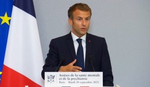 Macron annonce le remboursement des séances chez le psychologue, sur prescription