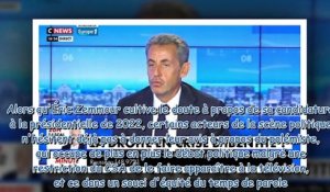 Nicolas Sarkozy tranchant - ce qu'il -n'aime pas- qu'on fasse à Éric Zemmour
