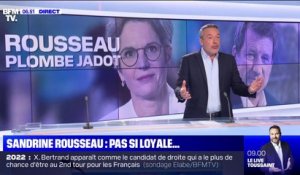 2022: le soutien pas si automatique de Sandrine Rousseau à Yannick Jadot