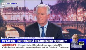 Michel Barnier (LR): "Moi président, je réinvestis et je relance la construction" de réacteurs nucléaires