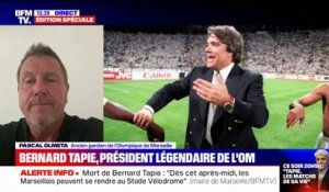 Mort de Bernard Tapie: Pascal Olmeta, ancien gardien de l'OM, raconte sa relation avec l'ancien président du club