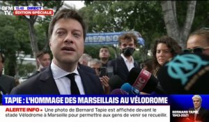 "Il a aimé cette ville et cette ville l'a aimé": Benoît Payan, maire de Marseille, rend hommage à Bernard Tapie