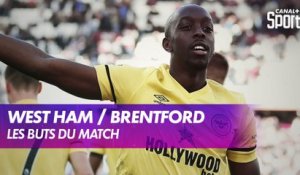 Les buts de Brentford / West Ham - J7 Premier League