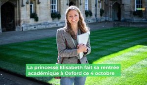 Rentrée académique de la princesse Elisabeth
