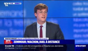 Sacha Houlié: "Il est peut-être temps de mettre fin à l'enflammade Éric Zemmour"