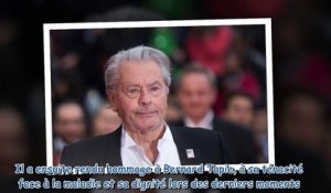 Mort de Bernard Tapie - son ami Alain Delon se confie sur les derniers jours de l'homme d'affaires