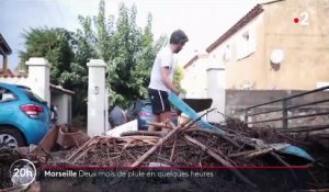Bouches-du-Rhône : Marseille sous les eaux et les ordures