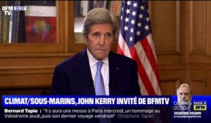 John Kerry à propos de sa rencontre avec Emmanuel Macron: "Nous avons parlé comme des amis"