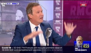 Pour Nicolas Dupont-Aignan, certains services publics français sont "à l'abandon"