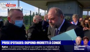 Éric Dupond-Moretti à propos de la prise d'otages: "On a évité le pire"