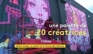 À Montauban, le festival Mister Freeze met à l'honneur le street art des femmes
