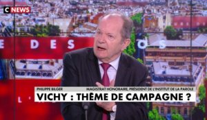 Philippe Bilger : «Eric Zemmour pense que son analyse de Vichy est irréfutable»