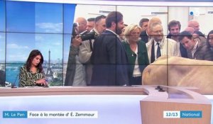 Présidentielle 2022 : Marine Le Pen face à la montée d'Éric Zemmour