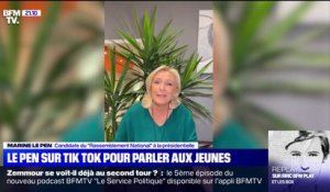 Marine Le Pen se lance sur TikTok pour parler aux jeunes