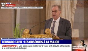 Renaud Muselier lors des obsèques de Bernard Tapie: "Tu semblais invincible (...) Moi je n'étais pas prêt"'