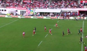 TOP 14 - Essai de Baptiste COUILLOUD 2 (LOU) - Biarritz Olympique - LOU Rugby - J06 - Saison 2021/2022