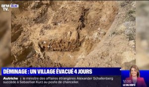 Un village va être totalement évacué pendant 4 jours après que 25 tonnes d'obus ont été retrouvés