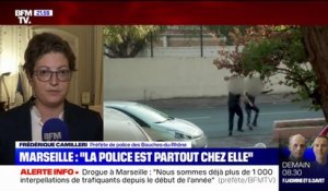 Frédérique Camilleri, préfète de police des Bouches-du-Rhône: "les armes sont la conséquence de la montée en puissance de certains réseaux"