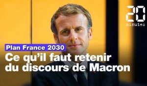 Discours d'Emmanuel Macron : 30 milliards d'euros pour le plan d'investissement France 2030