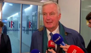 2022: Michel Barnier évoque une ambiance "très cordiale" entre les candidats de la droite