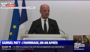 Jean-Michel Blanquer: "Samuel Paty a eu raison de faire cours sur la liberté d'expression"
