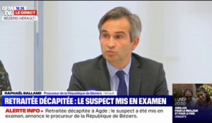 Femme décapitée à Agde: le procureur de Béziers indique 5 éléments "qui mettent gravement en cause" le suspect