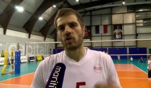 Interview maritima: Luka Marinkovic après la victoire de Martigues contre Saint-Quentin