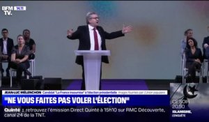 Jean-Luc Mélenchon: "Ne vous faites pas voler l'élection présidentielle"