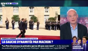 Fabrice Lhomme: "François Hollande a fait d'Emmanuel Macron, son fils spirituel"