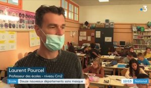 Écoles : 12 nouveaux départements font tomber le masque dans les classes de primaire