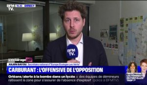 Julien Bayou sur les prix des carburants: "Je regrette le défaut d'anticipation de ce gouvernement"