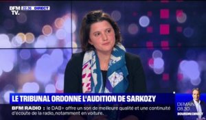Me Elise Van Beneden (Anticor) sur le procès des sondages de l'Élysée: "Il est normal que Nicolas Sarkozy soit convoqué comme témoin"